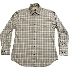 Robert Tallbot Multicolor Plaid Button-Up Shirt L/